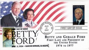 24-106, 2024, Betty Ford, First Day Cover, Pictorial Postmark, Combo SC 4199 (Gr