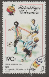 Gabon C244 World Cup Soccer 1981