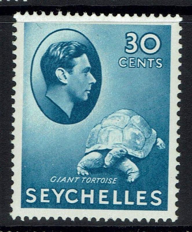 Seychelles SG# 142a - Chalk Paper - Mint Light Hinged - 090515 