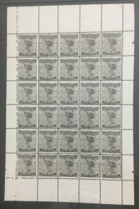 MOMEN: PRINCE EDWARD ISLAND SG #16 SHEET MINT OG NH LOT #60346