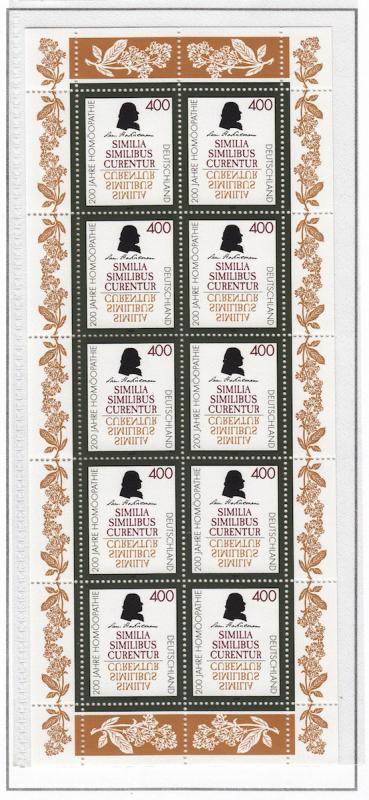 Germany #1946 Pane of 10 MNH CV$40.00