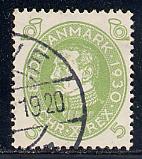 Denmark Scott # 210, used