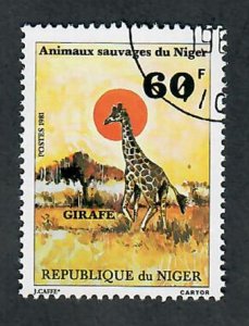 Niger #541 Giraffe used single