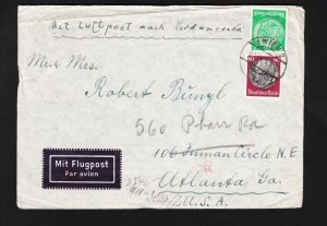 Germany WWII Censor Frankfurt Red Machine & Sealing Tape Vienna to USA Cover Z16