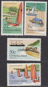 Christmas Island 138-141 MNH CV $1.50