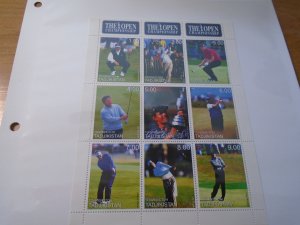 Tajikistan    MNH   Golf