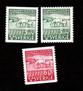 Sweden # 348-350 Mint!
