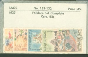 Laos #129-132  Single (Complete Set)