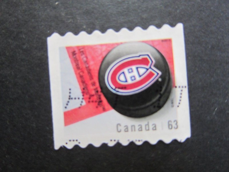 Canada #2663 NHL Team Logos hockey nice stamps {ca1599}