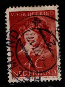 Netherlands Scott B100 Used 1937 semi-postal