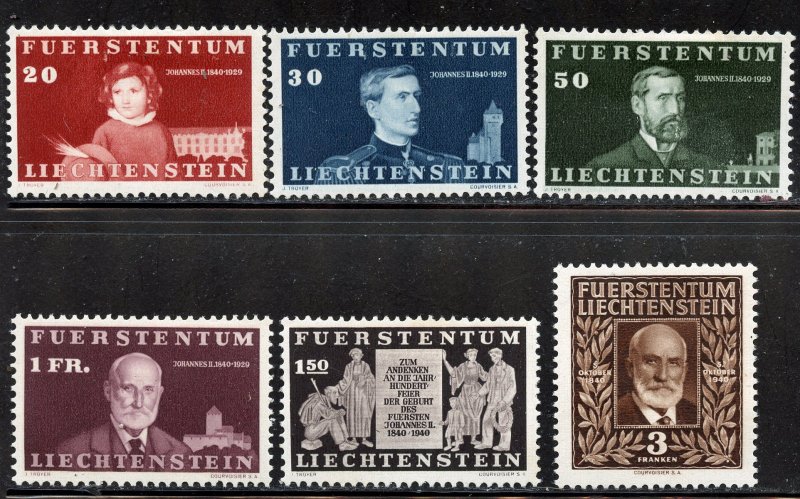 Liechtenstein # 160-5, Mint Hinge Remain.