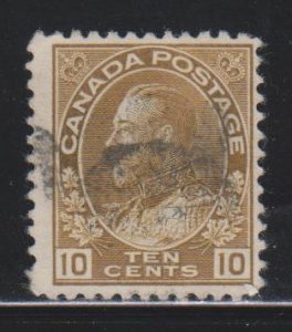 Canada, 10c King George V  (SC# 118) Used
