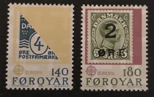 Faroe Islands 1979 #43-44, MNH, CV $1
