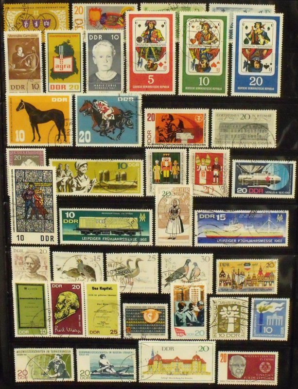 A1664   EAST GERMANY - DDR       Collection                   Mint/Used