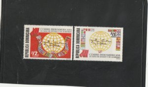 Republica  Dominicana  1388-89  MNH  Cumbre  Iberoamericana   2002