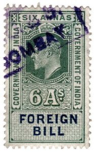 (I.B) India Revenue : Foreign Bill 6a (1904)