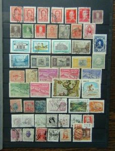 Argentina Bolivia Brazil range with definitive and commemorative issues Used