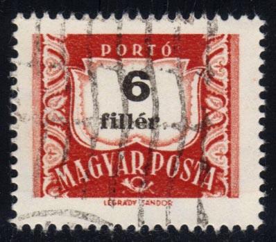 Hungary #J229 Postage Due; CTO (0.25)