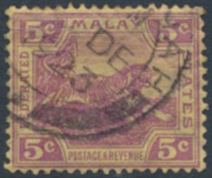 Federated Malay States   SC# 58 Used  see details & scans