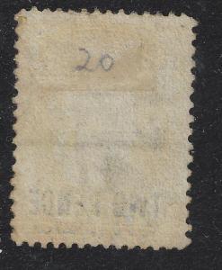 1882 St. Saint Helena - Sc# 26 Perf 14x12 1/2 (Short Bar) (BT93)