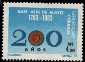 1984 Uruguay department of san jose de mayo 200th anniv #1160 ** MNH