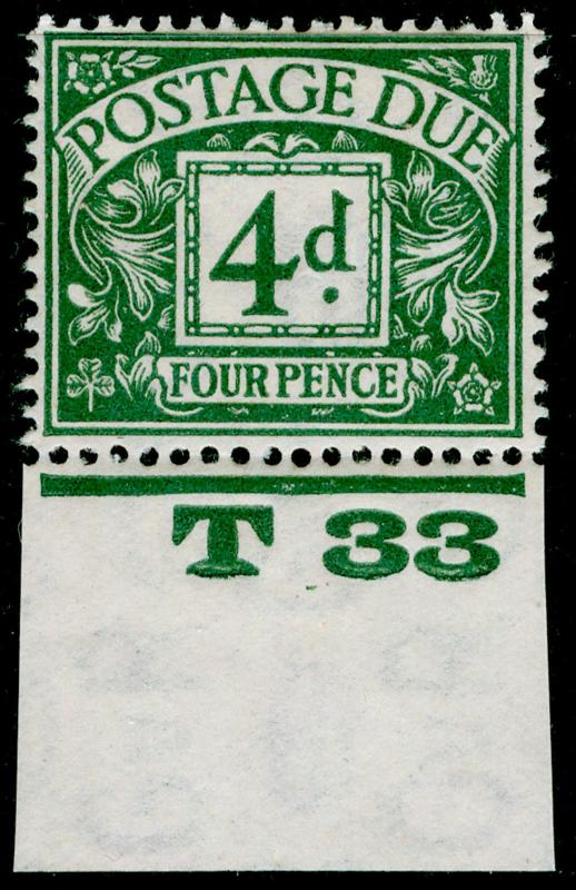 SGD15, 4d dull grey-green, VLH MINT. Cat £175. CONTROL T33. WMK BC