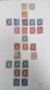 NORWAY Collection 1855-1965 on homemade pages, Mint & Used, Scott $4,523.00