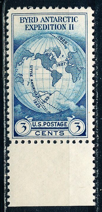 US #733 Single Unused