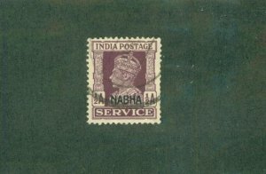 PATIALA INDIAN STATE O65 USED BIN $0.50