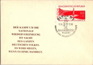 Germany D.D.R., Worldwide First Day Cover