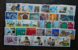 Barbados 1967 1970 Weather Guides Horse Racing Scouts United Nations ILO Used 