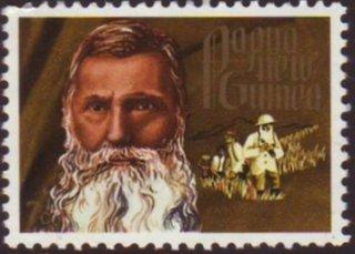 Papua New Guinea 1972 Sc#354 SG#228 7c Missionary Flierl MNH