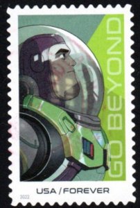 New 2022 - (60c) - Go Beyond 1 of 4 - USED Single Off Paper
