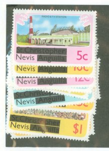 Nevis #100-12 Mint (NH) Single (Complete Set)