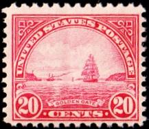 Scott 698 Golden Gate MNH