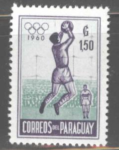 Paraguay Scott 516 MNH** Olympic Soccer tamp