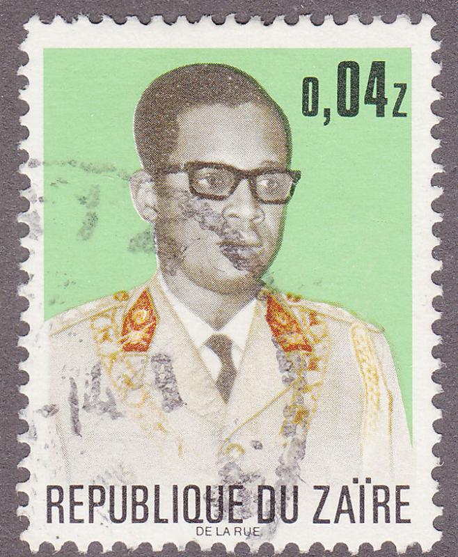 Zaire 776 President Joseph D. Mobutu 1973