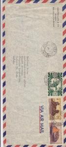 19XX, Noumea, New Caledonia to Detroit, MI, Airmail, #10 (12461)