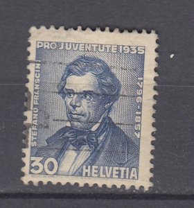 J48796 J LStamps 1935 switzerland hv of used #b76
