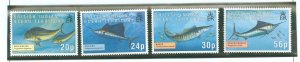 British Indian Ocean Territory #168-71  Single (Complete Set)