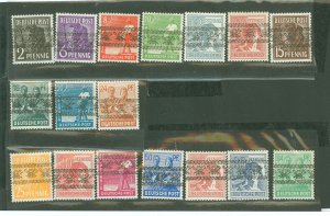 Germany #600-616 Mint (NH) Single (Complete Set)