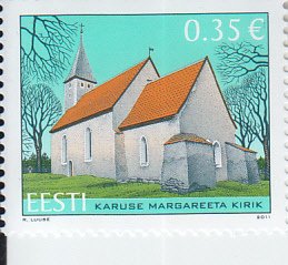 2011 Estonia St Margaret's Church  (Scott 680) MNH