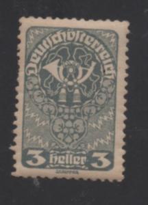 Austria  Scott # 200  unused single  NH