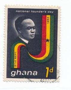 Ghana 1963 Scott 147 used - 1p, Founder's Day