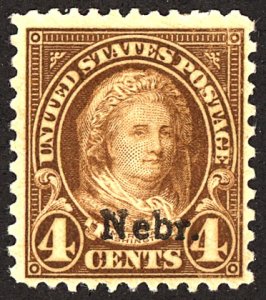 U.S. #673 MINT OG LH