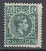 Jamaica - 1938 KGVI 1/2p  Sc# 116 - MNH  (9826)
