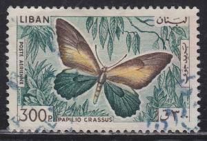 Lebanon C435 Papilio Crassus 1965