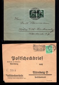 Germany covers 2 diff used
