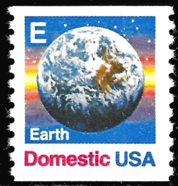 Scott 2279   (25¢)  E  Rate Earth Coil Single - MNH