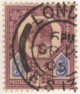 Great Britain #134 used - 5p king